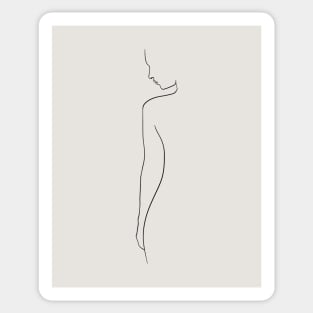 Female figure n.8 Sticker